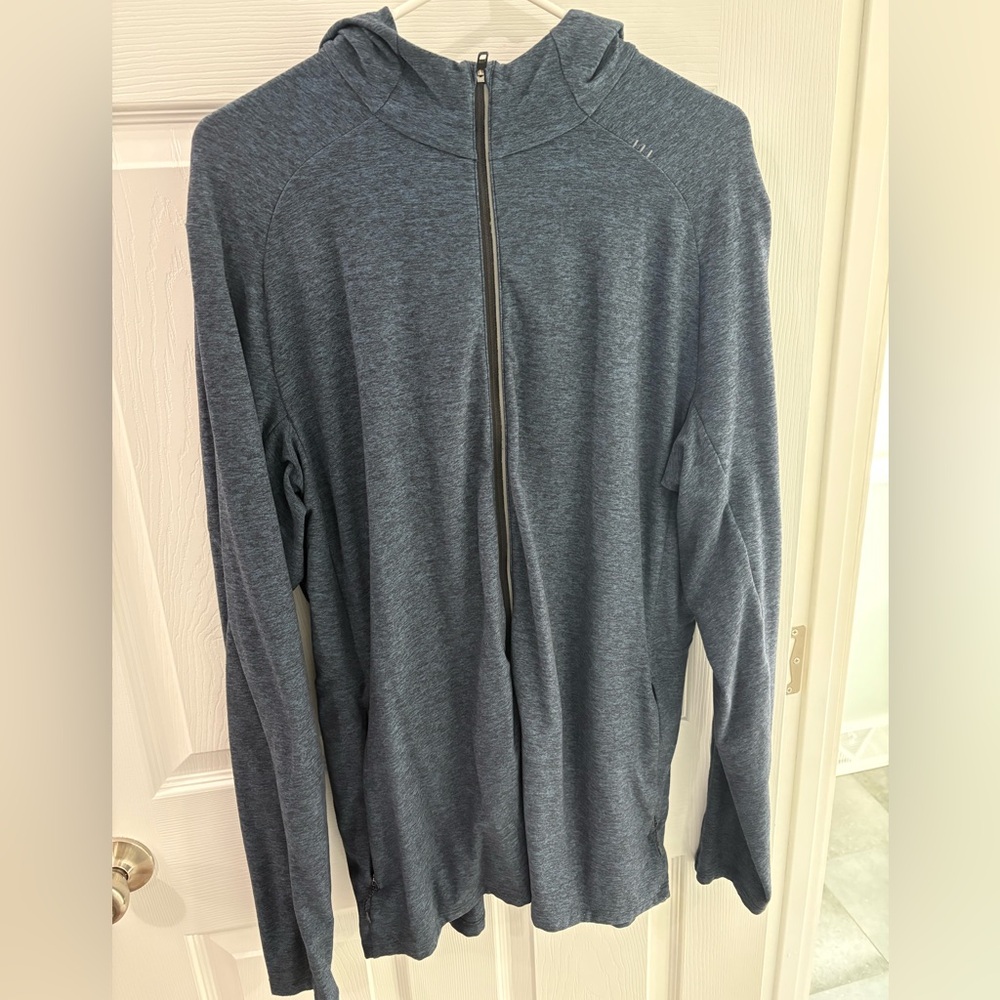 Men's XL Lululemon Blue Full-Zip Hoodie